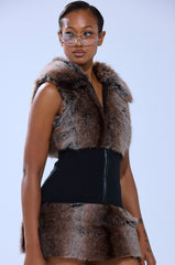 FEELS GOOD FUR BLOUSE