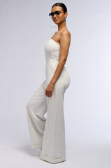 SHE'S SO CHIC FRENCH TERRY JUMPSUIT