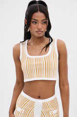 LIFE IS GOOD SWEATER BRALETTE