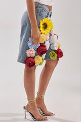 FLOWER POWER BERMUDA SHORT