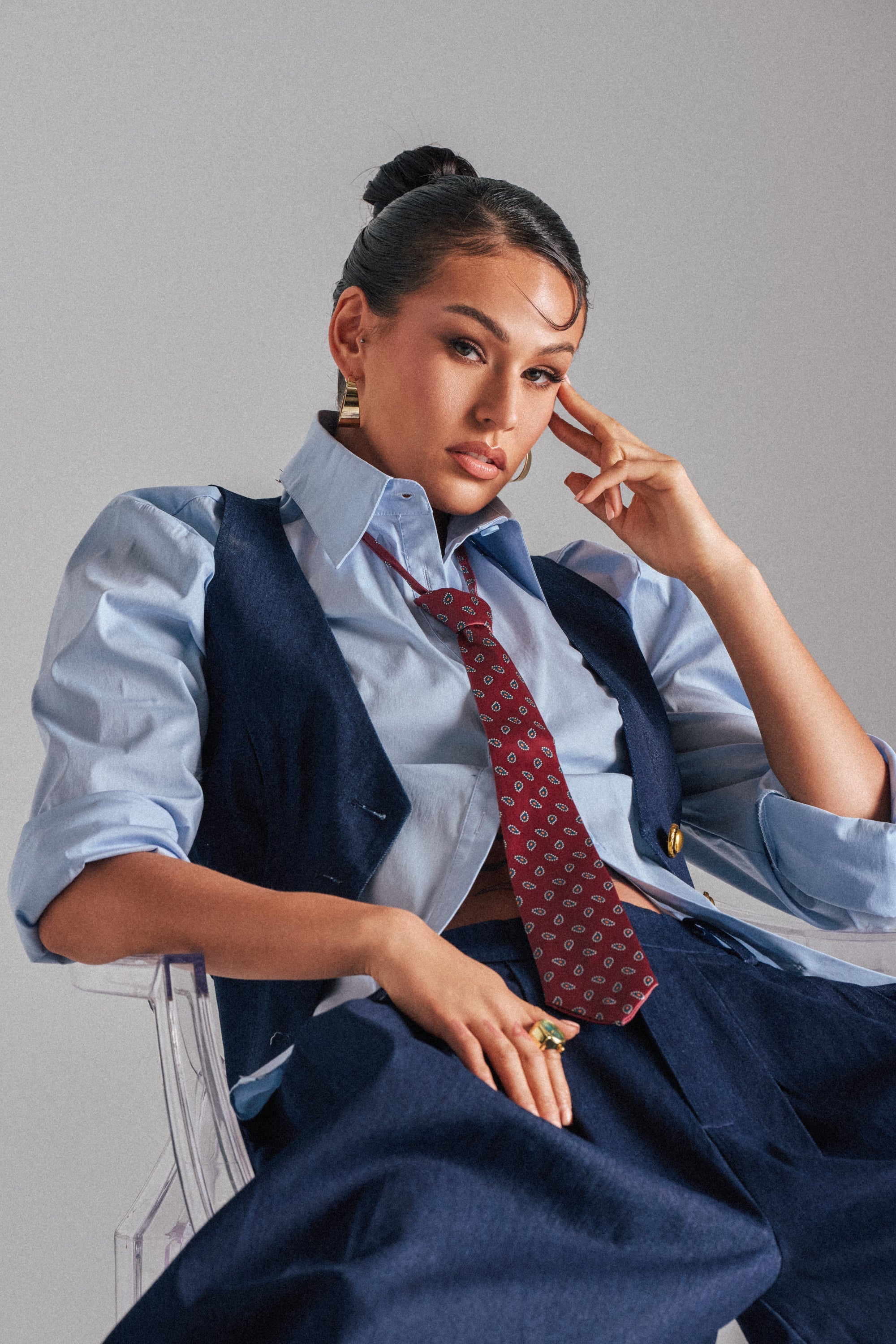 BUSINESS IN THE FRONT VEST