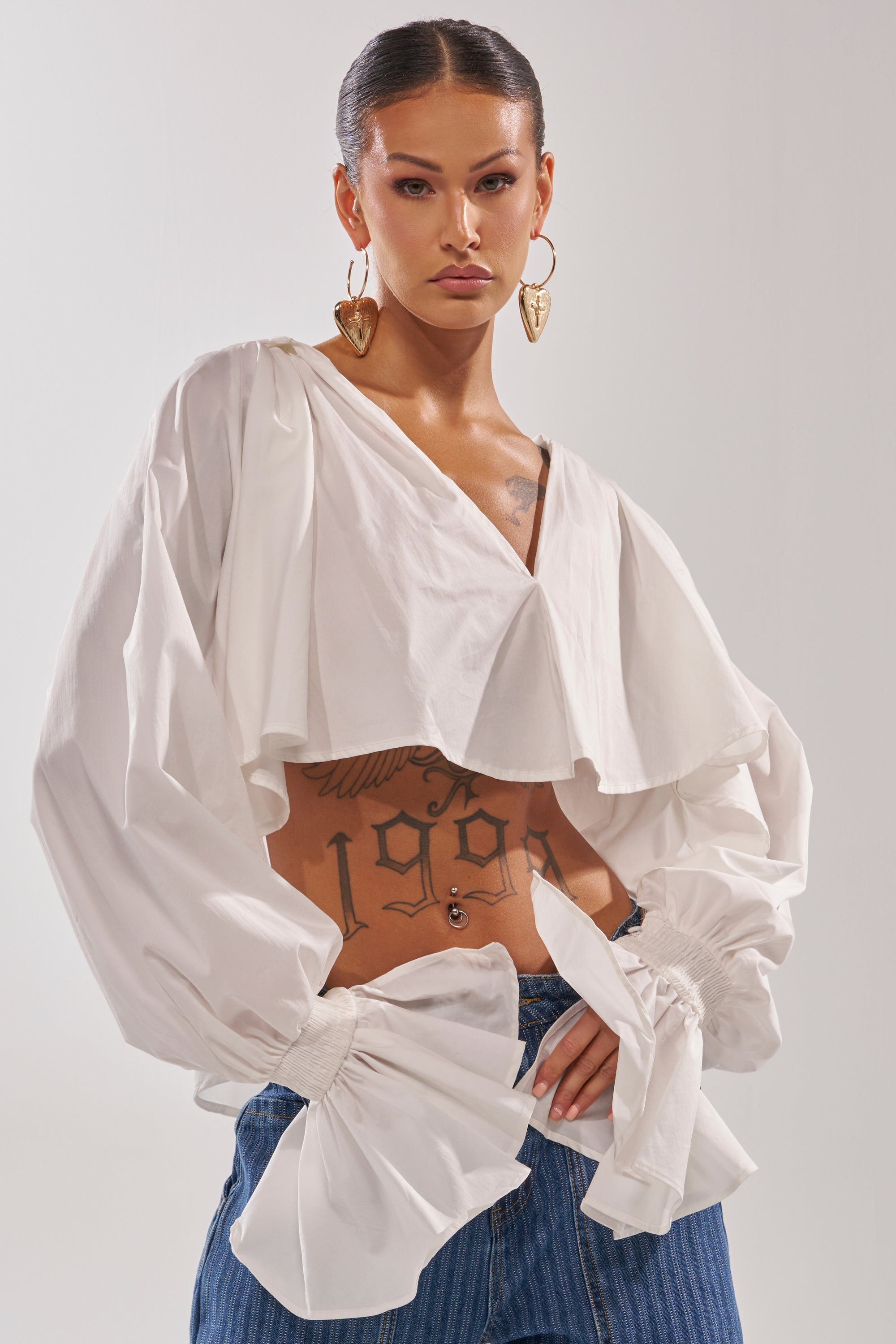 KELLY POPLIN BLOUSE