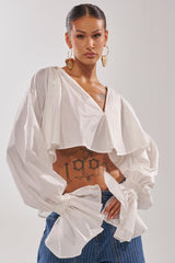 KELLY POPLIN BLOUSE