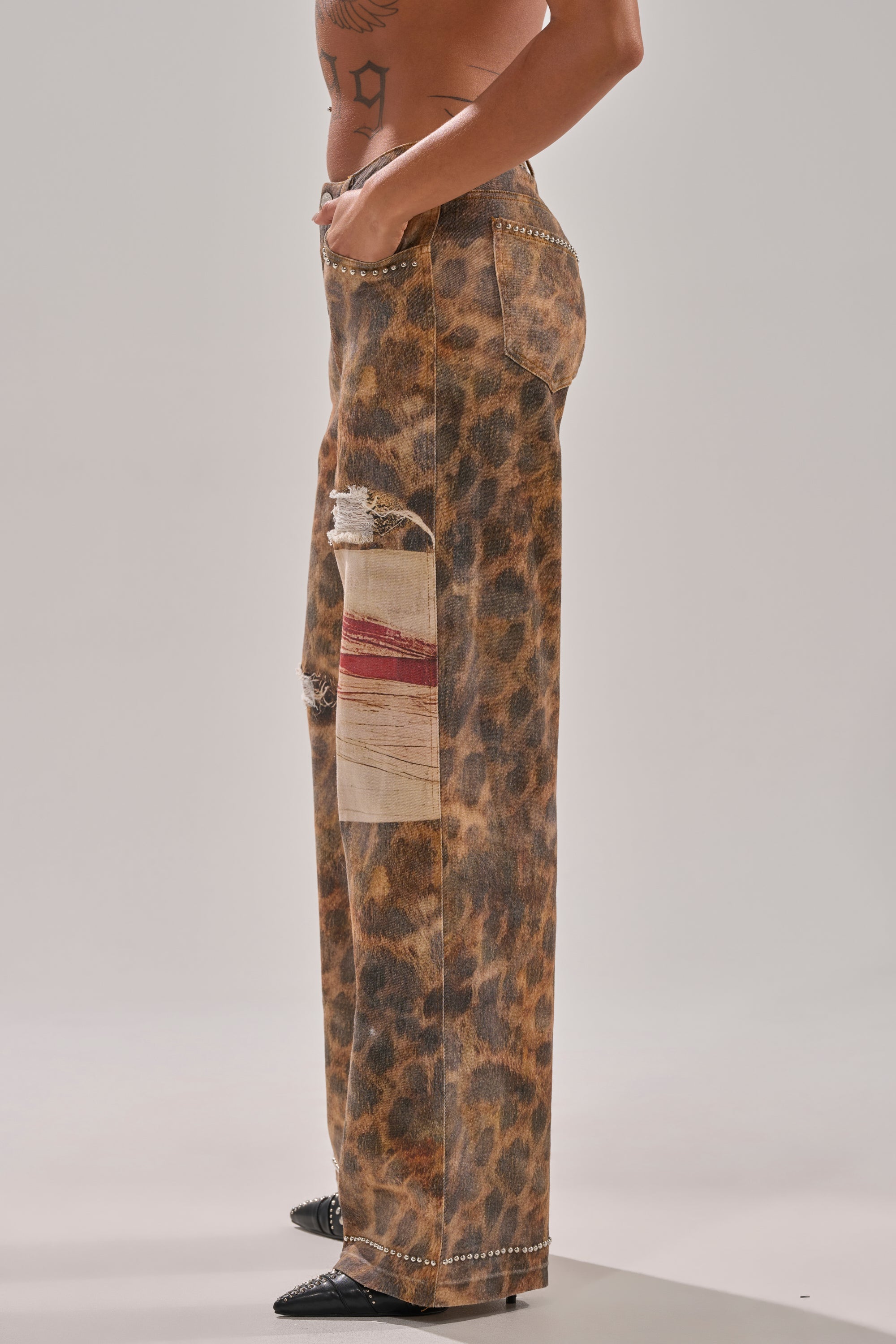 BACK OF MY MIND WIDE LEG DENIM