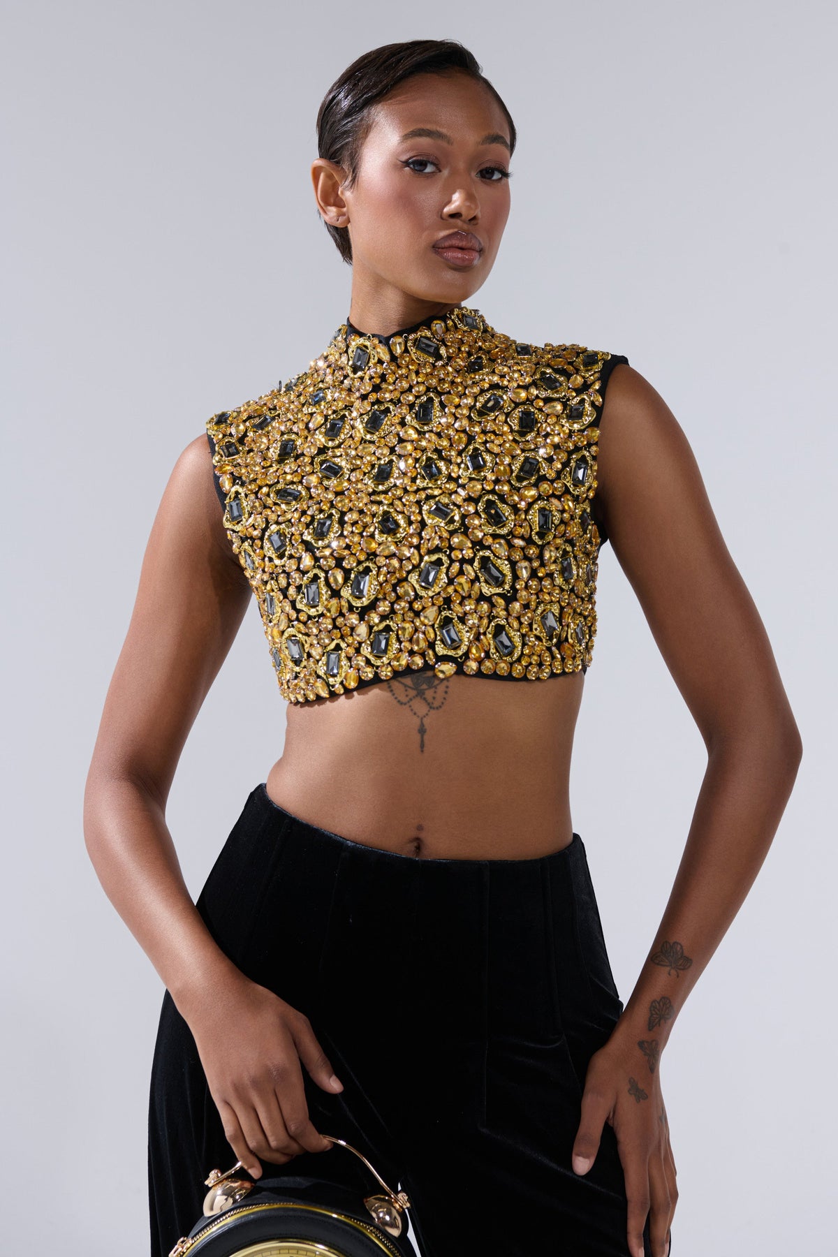 GOLDEN GLAM BLOUSE
