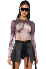OVERLAY MINI SKIRT