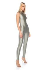 THE CASSIE SLEEVELESS SLINKY JUMPSUIT