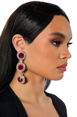 CLASS ACT GEM DROP EARRINGS