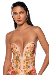 EVOLVE DEEP V CORSET TOP