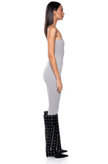 FEELIN MYSELF BODYCON TUBE JUMPSUIT