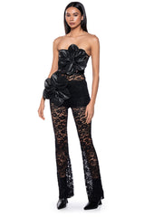 FLOWER POWER LACE JUMPSUIT