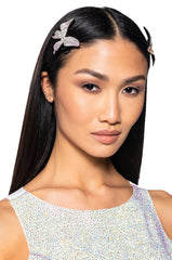 FLY AWAY BLING HAIR CLIPS