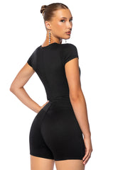 FREE TO IMAGINE FITTED ROMPER