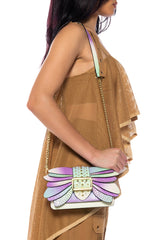FULL BLOOM EMBELLISHED CROSSBODY BAG