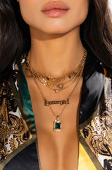 HOMEGIRL LAYERED NECKLACE SET