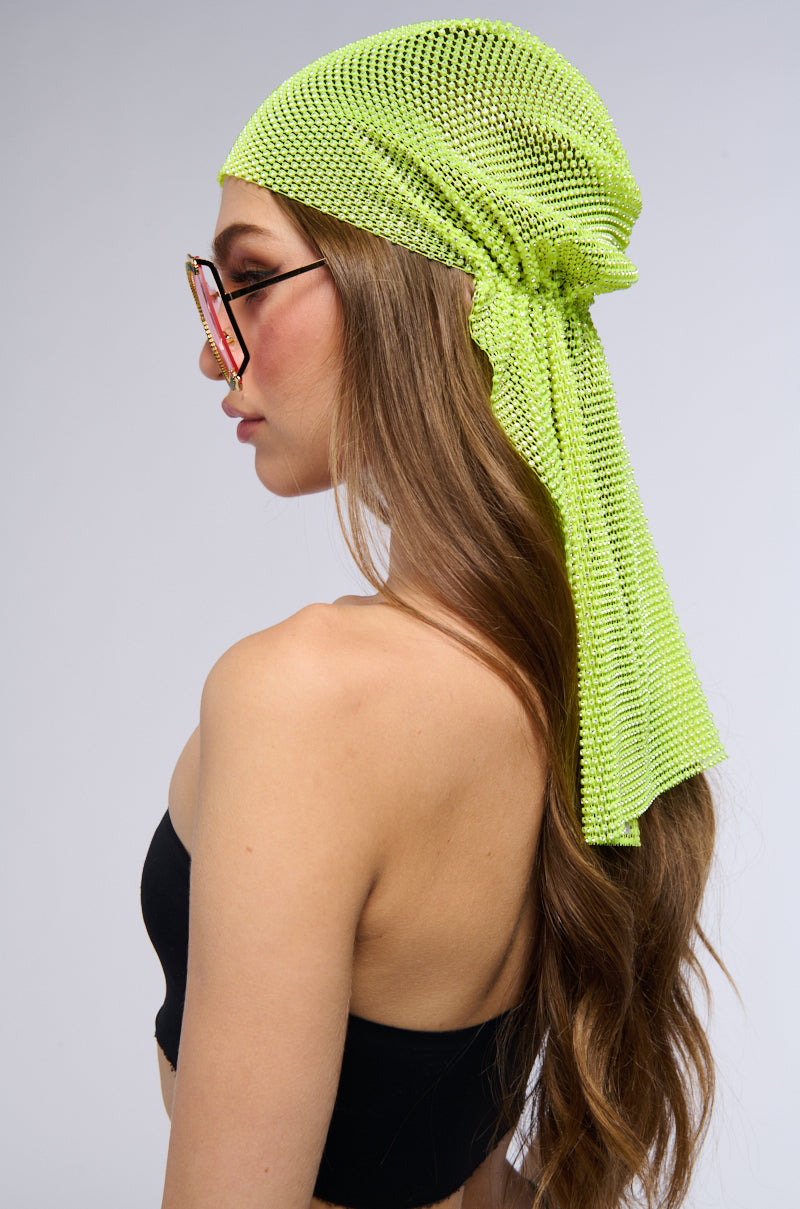 I LIME YOU RHINESTONE HAIR NET