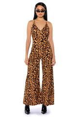 I ONLY WEAR LEOPARD JUMPSUIT