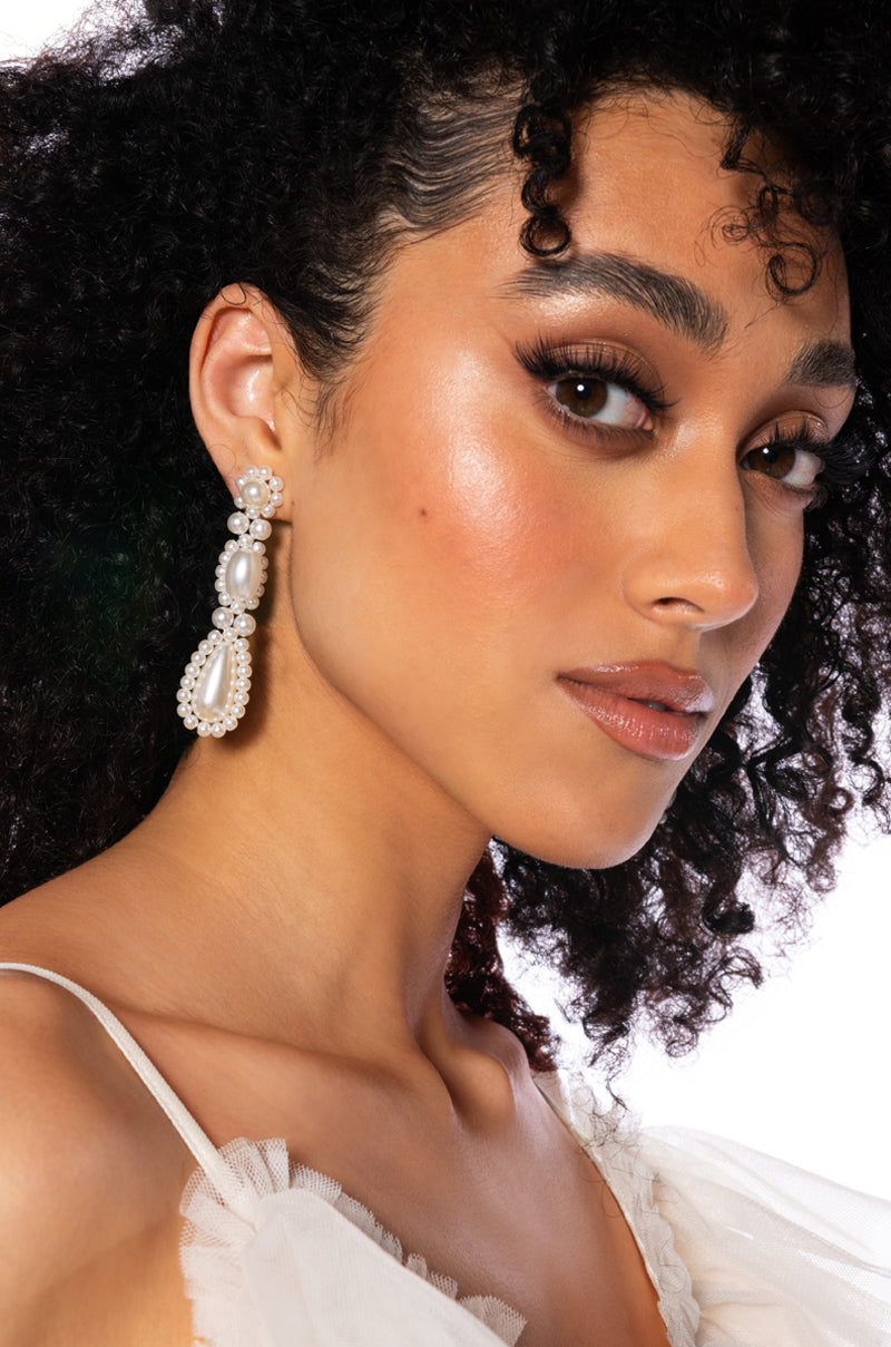 ISLE OF LOVE PEARL DROP EARRINGS