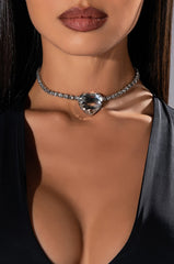ISN'T SHE LOVELY RHINESTONE CHOKER