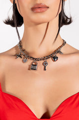 KEY TO MY HEART DAINTY NECKLACE