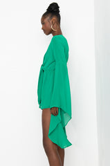 LIKE A GEM RUFFLE SLEEVE ROMPER