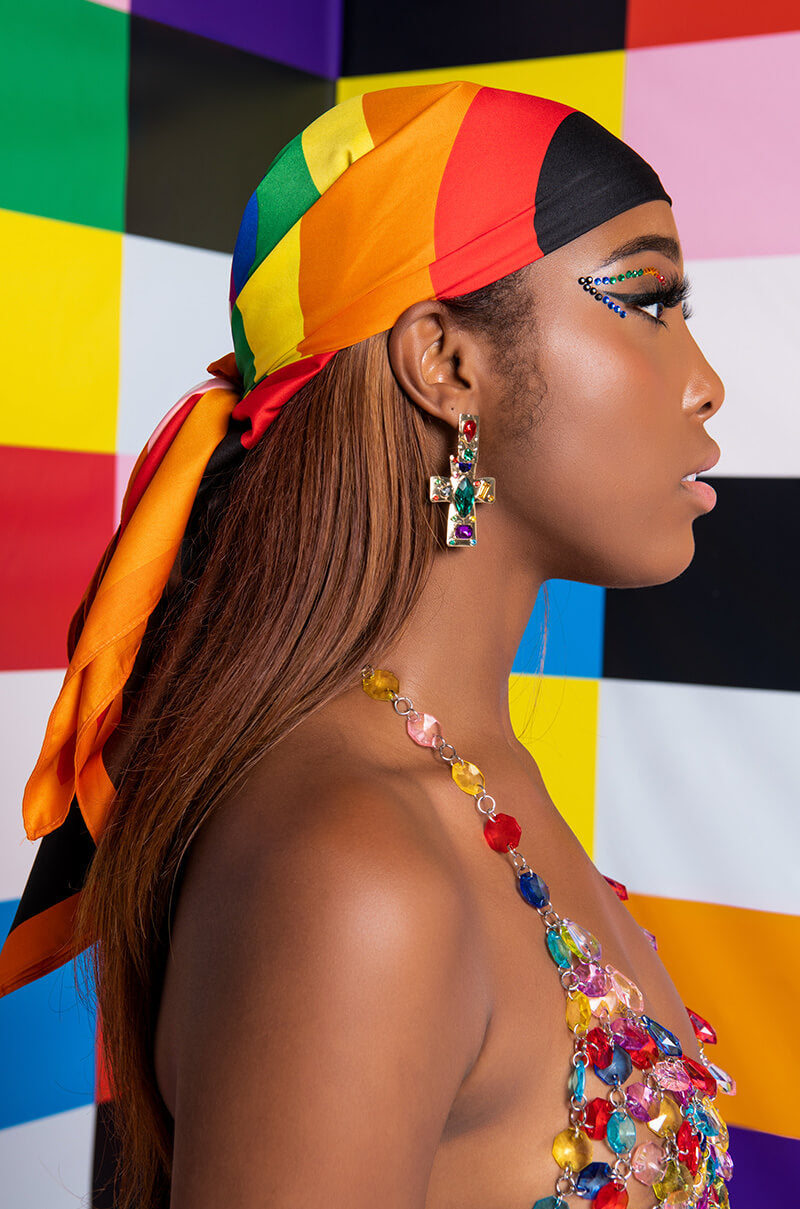 LOVE IS LOVE RAINBOW SCARF