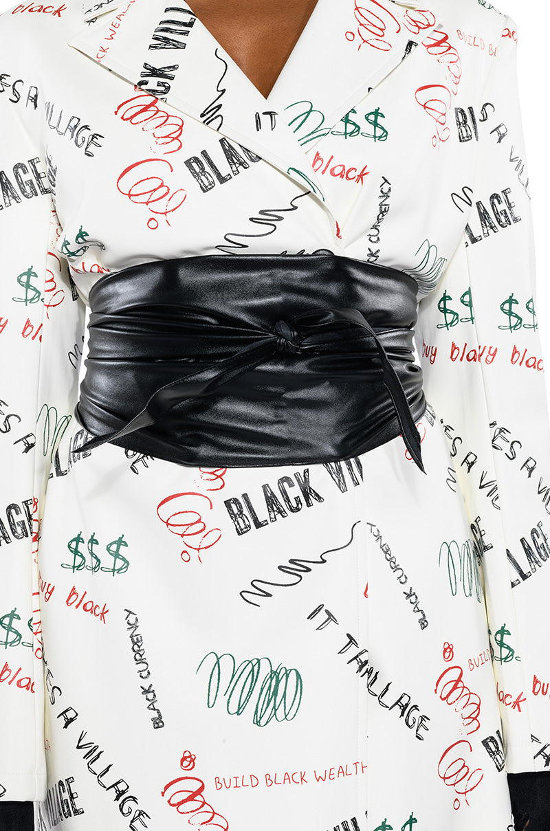 MOVES LIKE JAGGER WRAP BELT