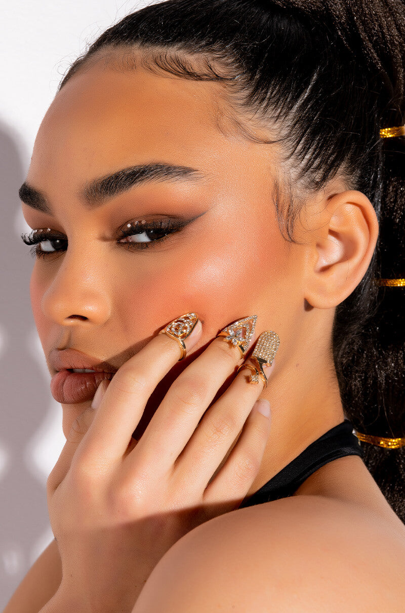 ON MY THOT SHIT FINGER ARMOR RING SET