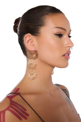 OUT IN THE SUN EARRING IN GOLD