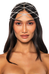 QUEEN OF ALL BLING HEAD PIECE