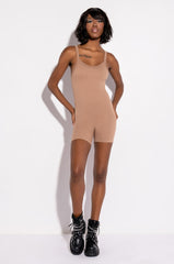 LOVING IT SCOOP NECK SEAMLESS PAXTON ROMPER