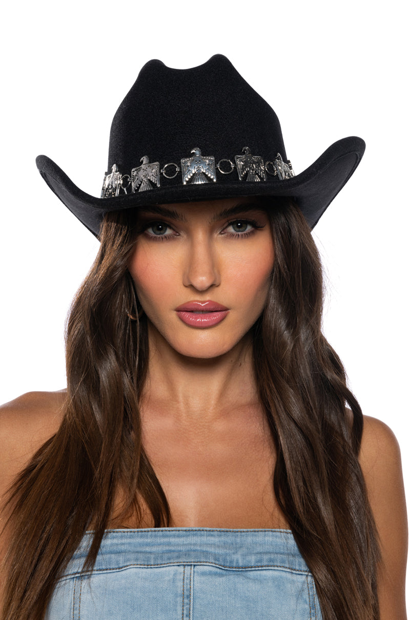 PHOENIX RISING COW GIRL HAT