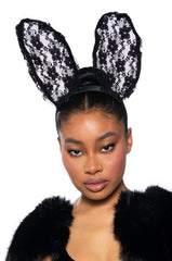 PLAYGIRL LACE BUNNY EARS