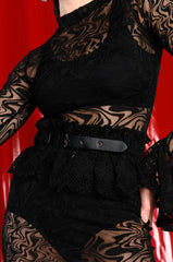 PRIM N PROPER LACE WAIST BELT