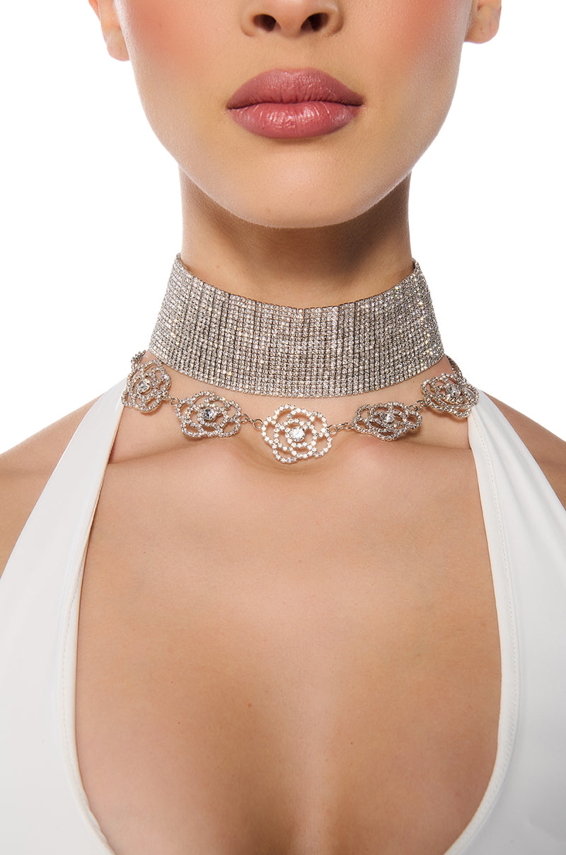 ROSE THROUGH IT ALL CHOKER