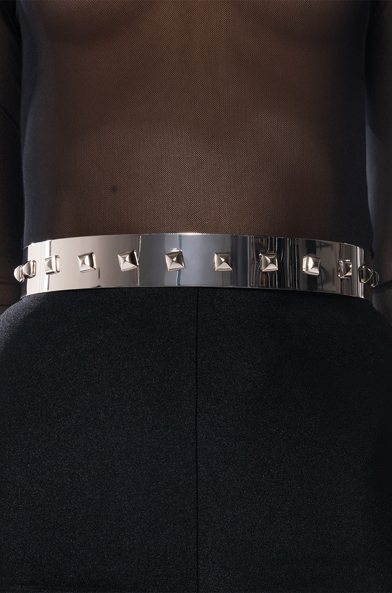 SHOWTIME STUDDED WAIST BELT