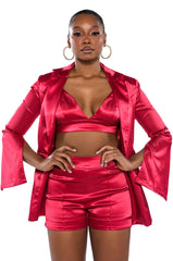 SPRING SATIN SHORT