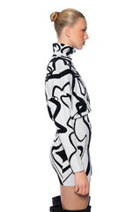 SWEET MIRAGE SWEATER MINI DRESS
