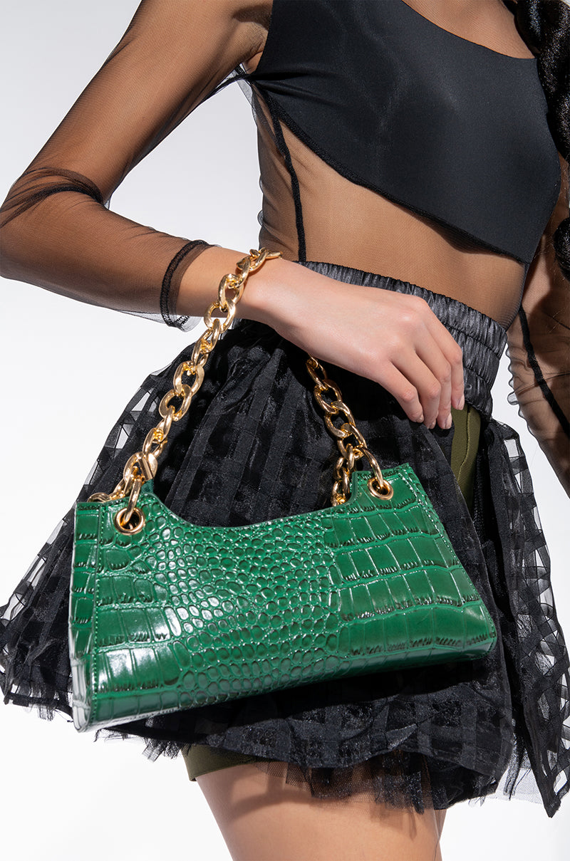 SWITCH CROC PURSE
