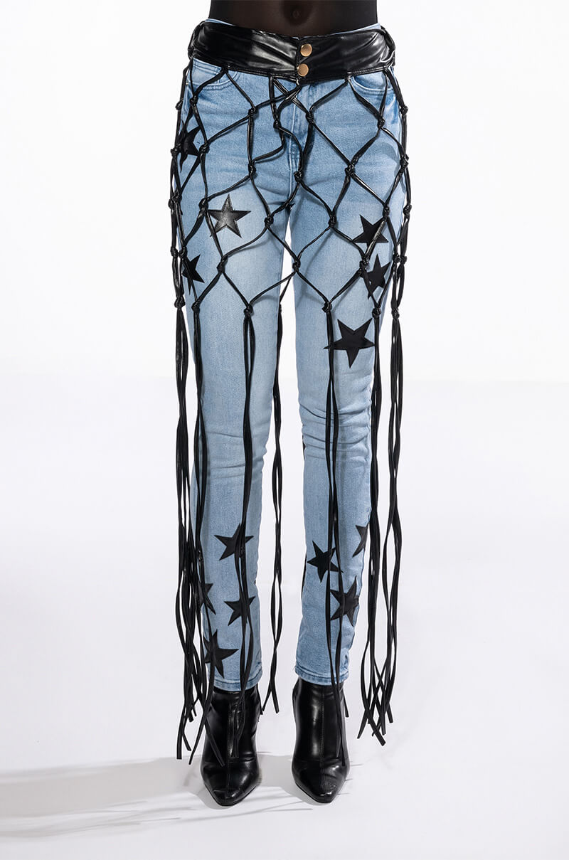 NASH WESTERN FRINGE BELT