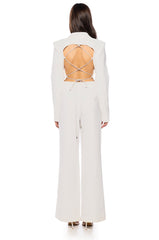 VIBE SO RARE TWO PIECE BLAZER JUMPSUIT