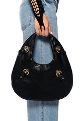 INEZ BLACK BUCKLE BAG